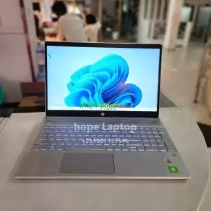   Hp pavilion 15 intel core i7 10th generation🦾 2Gb nvidia Graphics Screen size :15.6 inc in Ethiopia
